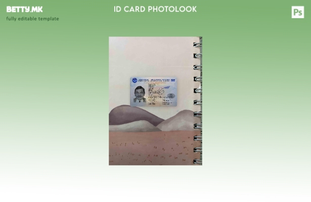 Модерен стил Киргистан ID photolook ПРЕДЕН шаблон